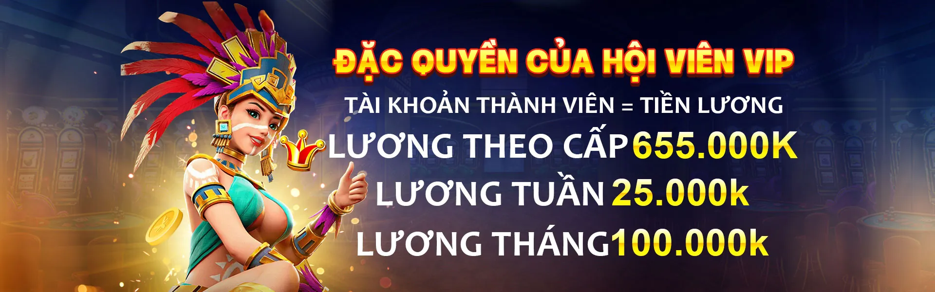 Hình ảnh banner quà tặng OKVIP độc quyền 2026
